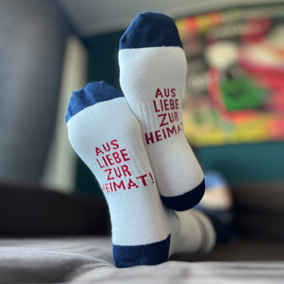 Socks "Retro" Cream (1 pair)
