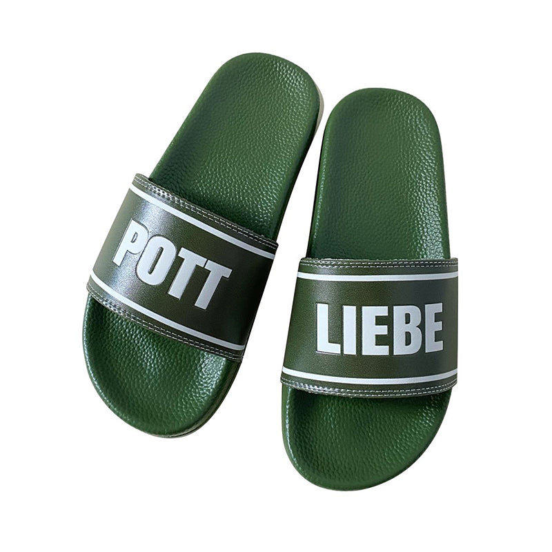 Pottliebe slippers olive green