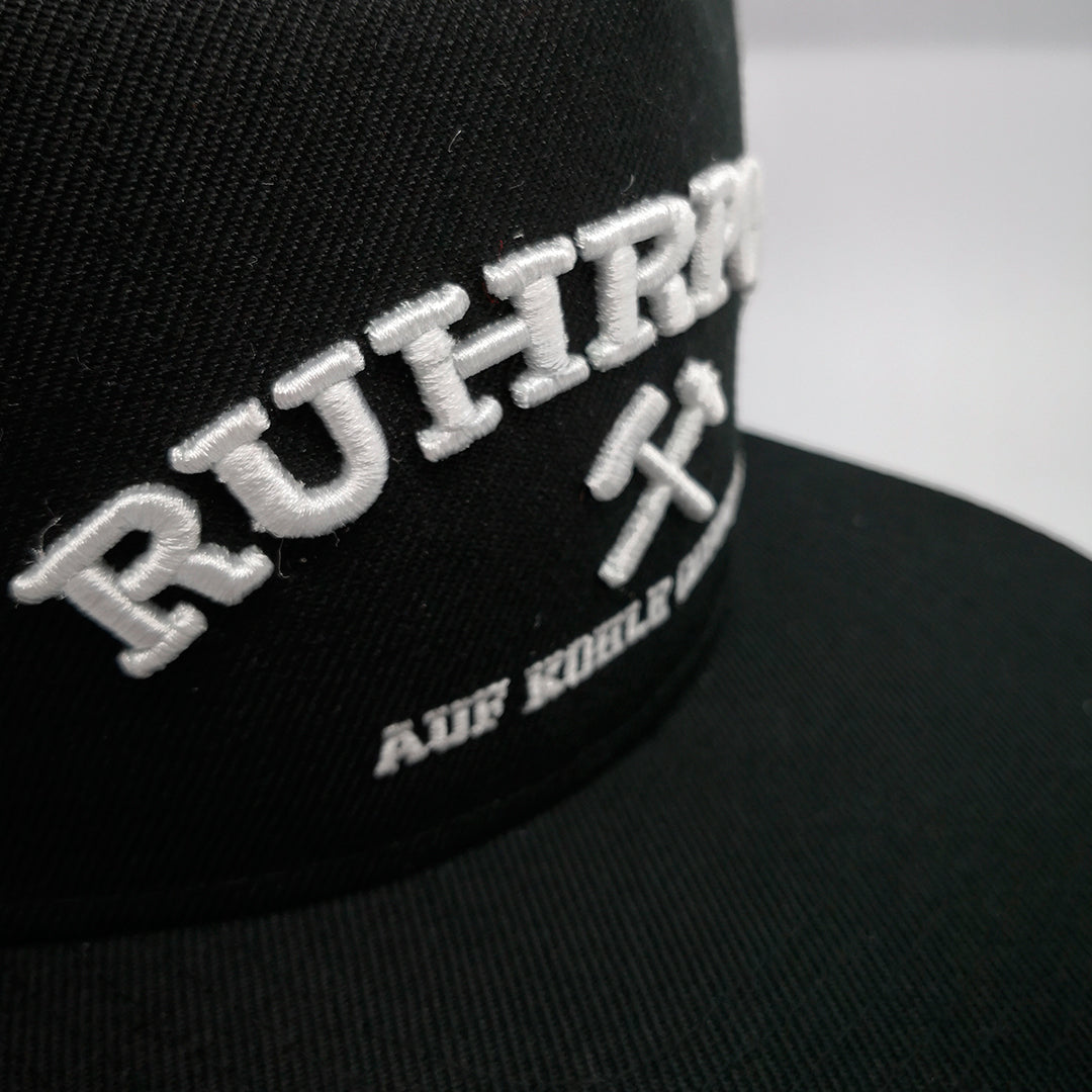Ruhrpott Snapback - Black White