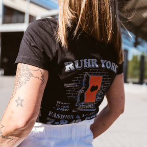 "RUHR YORK" Shirt Mädels black