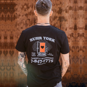 "RUHR YORK" Shirt Kerle black
