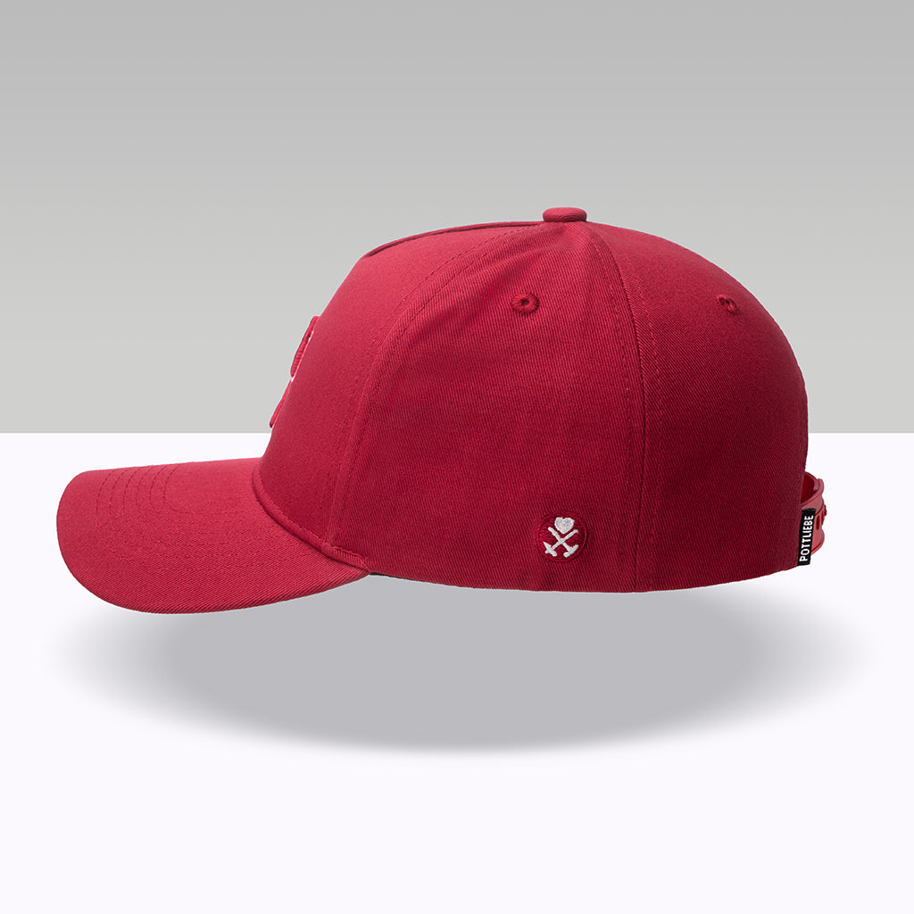 Gorra de Béisbol Mazas y Hierro II - Roja 